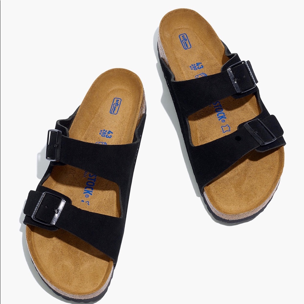 Birkenstock Arizona Soft Footbed - Suede (Unisex)